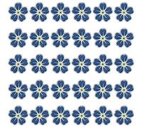Forget Me Not Pin Badge Memorial Pins Bulk Celebration of Life Funeral Favors Alzheimer's Dementia Forget Me Not Flower Lapel Pin Brooch Memorial Funeral Keepsakes Gifts for Loved Ones (30)