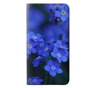 Forget me not PU Leather Flip Case Cover For Motorola Moto G7 Power