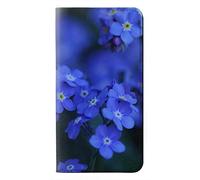 Forget me not PU Leather Flip Case Cover For Motorola Moto G8 Power