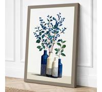 Forget Me Not Vessels Canvas Wall Art Print 30x20 Inch