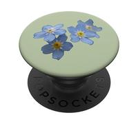 Forget Me Nots Romantic Blue Flowers PopSockets Adhesive PopGrip