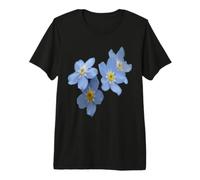Forget Me Nots Romantic Blue Flowers Premium T-Shirt