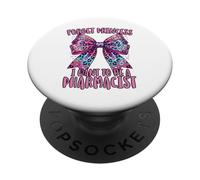 Forget Princess I Want To Be A Pharmacist Leopard Coquette PopSockets Adhesive PopGrip
