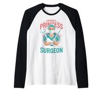Forget Princess I Want to Be A Surgeon Doctor Gifts Women Raglan Baseball Tee