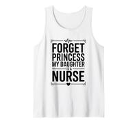 Forget Princess My Daughter is a Nurse, Registered Nurse Tank Top