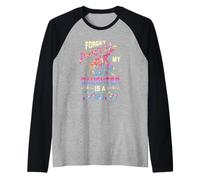 Forget Princess My Daughter Is A Wrestler Wrestling Mom Raglan Baseball Tee