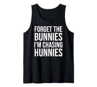 Forget the Bunnies I'm Chasing Hunnies Boys Funny Easter Kid Tank Top