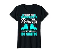 Forget The Glass Slipper This Princess Wears Ice Skates T-Shirt