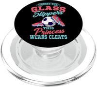 Forget The Glass Slippers This Princess Wears Cleats Soccer PopSockets PopGrip for MagSafe