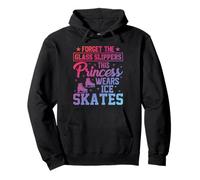Forget the Glass Slippers This Princess Wears Ice Skates Pullover Hoodie