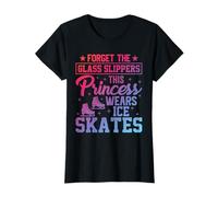 Forget The Glass Slippers This Princess Wears Ice Skates T-Shirt