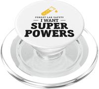 Forget the laboratory safety, I want superpowers PopSockets PopGrip for MagSafe