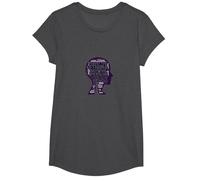 Forget The Stigma Not The Person Mental Health Awareness T-Shirt, Girls, Dark Heather Grey, Large