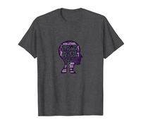 Forget The Stigma Not The Person Mental Health Awareness T-Shirt, Men, Dark Heather Grey, 4XL