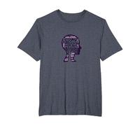 Forget The Stigma Not The Person Mental Health Awareness T-Shirt, Men's Big and Tall, Heather Blue, 2X Tall