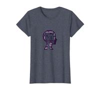Forget The Stigma Not The Person Mental Health Awareness T-Shirt, Women, Heather Blue, 3XL