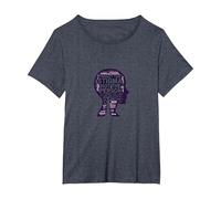 Forget The Stigma Not The Person Mental Health Awareness T-Shirt, Women's Plus, Heather Blue, 5X