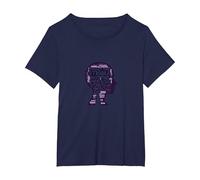 Forget The Stigma Not The Person Mental Health Awareness T-Shirt, Women's Plus, Navy, 5X