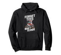 Forget Toys Built To Ride Kids Dirt Bike Motocross Pullover Hoodie
