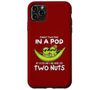 Forget Two Peas In A Pod More Like Nuts Sibling Hippie Fun Case for iPhone 11 Pro Max