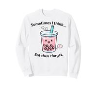 Forgetful Bubble-Tea Meme - Cartoon Kawaii Humor Sweatshirt