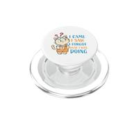 Forgetful Cat I Forgot What I Was Doing PopSockets PopGrip for MagSafe