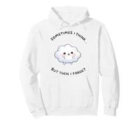 Forgetful Cloud Meme - Cartoon Kawaii Humor Pullover Hoodie