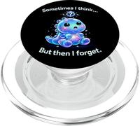 Forgetful Dinosaur Meme - Cartoon Kawaii Humor PopSockets PopGrip for MagSafe