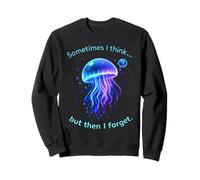 Forgetful Jellyfish Meme - Cartoon Kawaii Humor Sweatshirt
