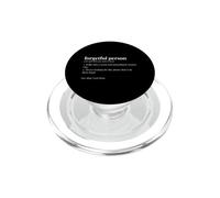Forgetful Person Dictionary Trait Absent-Minded PopSockets PopGrip for MagSafe
