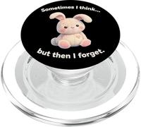 Forgetful Rabbit Meme - Cartoon Kawaii Humor PopSockets PopGrip for MagSafe