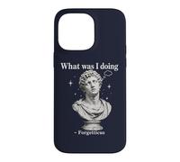 Forgetful Roman Statue What Was I Doing Humor Case for iPhone 14 Pro Max