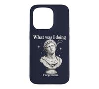 Forgetful Roman Statue What Was I Doing Humor Case for iPhone 15 Pro