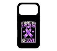Forgetting Is Not The End Of Love Purple Alzheimers Case for iPhone 17 Pro Max