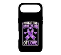 Forgetting Is Not The End Of Love Purple Alzheimers Case for iPhone Air