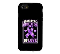 Forgetting Is Not The End Of Love Purple Alzheimers Case for iPhone SE (2020) / 7/8