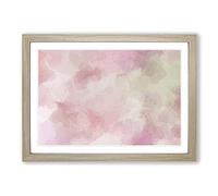 Forgetting Time in Abstract Framed Print | A2 Oak Framed Wall Art | Ready to Hang | Abstract Fantasy Picture | Living Room Bedroom Lounge Office