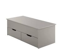 FORGEVIO Coffee Table With Lift Up Top & 2 Large Storage Drawers in Grey FORGEVIO Grey