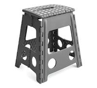 FORGEVIO KCT MULTI PURPOSE PORTABLE FOLDING STOOL in Grey FORGEVIO Grey