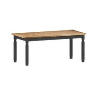 FORGEVIO Large Extending Dining Table Charcoal Grey in Dark Grey | Size: 0.6m2 FORGEVIO Dark Grey 0.6m2