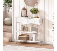 FORGEVIO White Console Table Sofa Table Hallway Table | Size: 0.6m2 FORGEVIO White 0.6m2