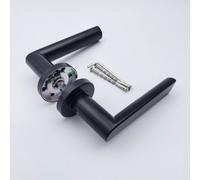 Forgeworks Java - Stainless Steel Matt Black Finish - Internal Door Handle & Fixings - 10 Year Guarantee