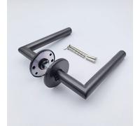 Forgeworks Manado - Stainless Steel Gunmetal Finish - Internal Door Handle & Fixings - 10 Year Guarantee