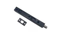 Forgeworks Thin Frame Flush Door Bolt 6in Matt Black - Internal Doors Accessory - Matching Fixings Included