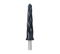 Forgeworx 1 Inch x 6-7/8 Inch Bridge Reamer 1/2 Inch Shank Tapered Reamer, TiAlN Coating Construction Reamer for Metal (1” x 6-7/8”)