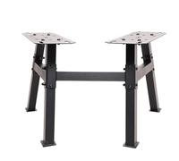 FORGEX Adjustable Dumbbell Stand, Heavy-Duty Steel Weight Rack, Matte Black Finish