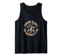 Forging Blades One Backyard at A Time Blacksmith Anvil Tank Top