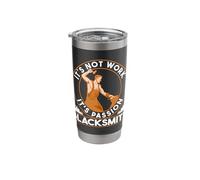 Forging is not Work, it is Passion Blacksmith Stainless Steel Insulated Tumbler