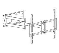FORGING MOUNT Long Arm Full Motion TV Wall Mount for Most 42-100" TVs Holds 176 lbs, 41.75" Long Extension Corner TV Mount Heavy Duty Swivel/Tilt, Max VESA 800x600mm, Filts16”,18”,24” Studs