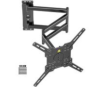 FORGING MOUNT Long Reach TV Wall Bracket Corner TV Bracket for 26-65 inch TVs, 1035mm Extension Long Arm with Landscape to Portrait Full Motion TV Wall Mount, Max VESA 400x400mm, Up to 35KG